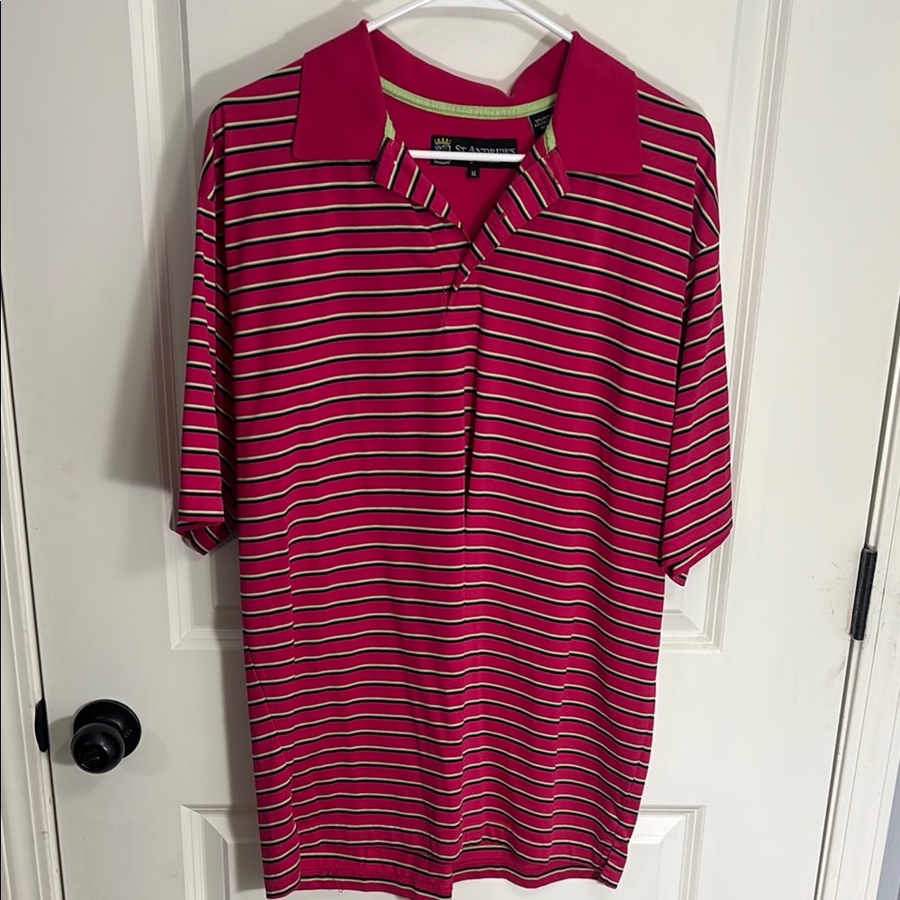 St Andrews of Scotland Men's Striped Shirt